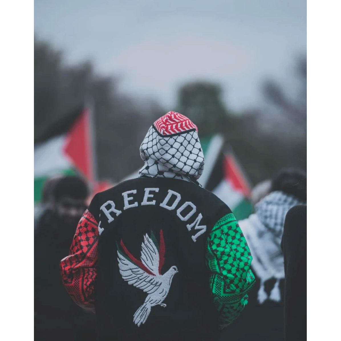 FREEDOM VARSITY JACKET