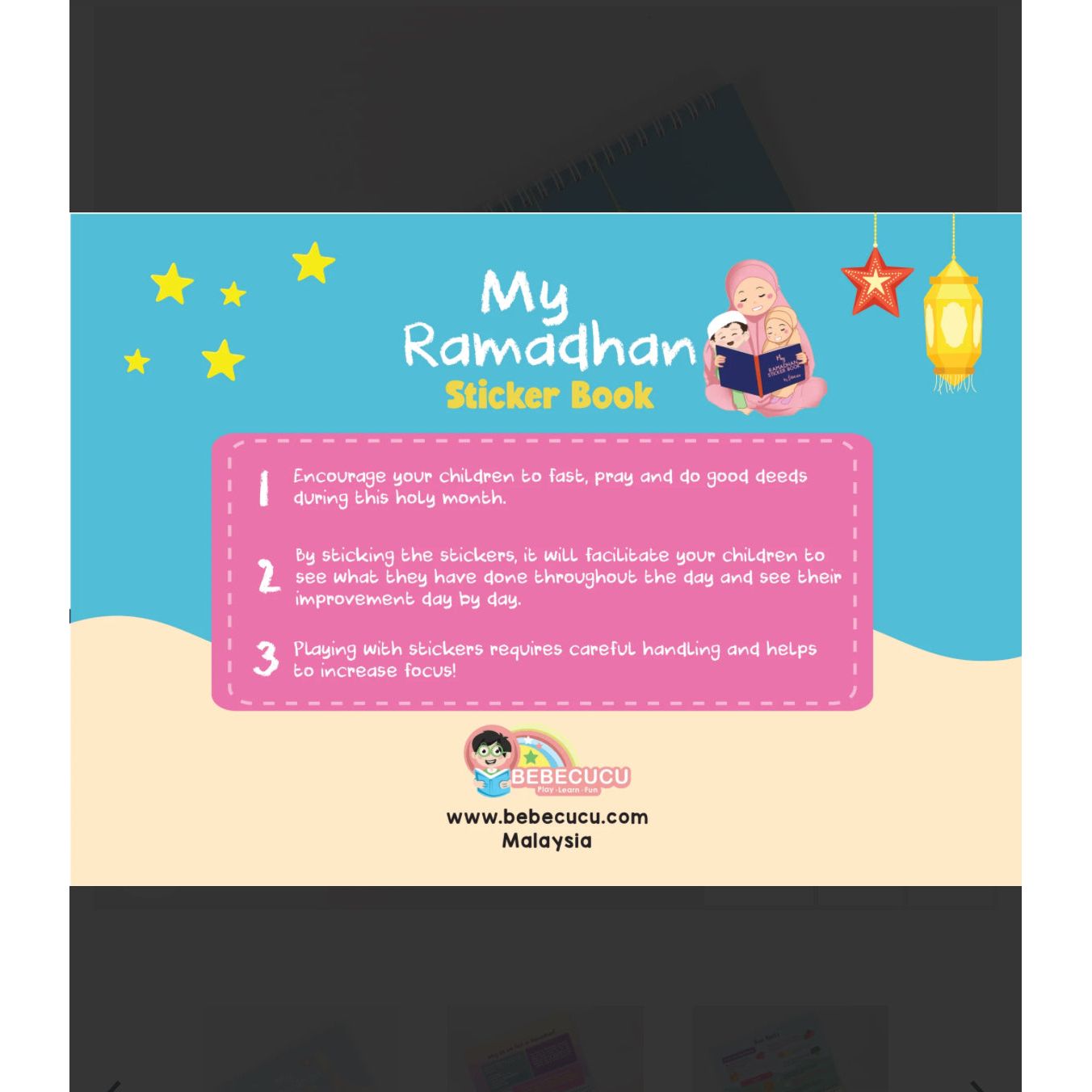 My Ramadan Sticker Book