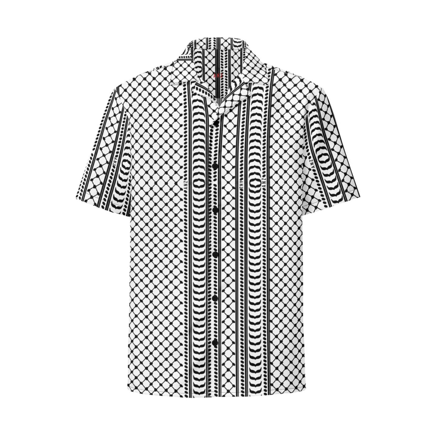 KEFFIYEH UNISEX BUTTON
SHIRT