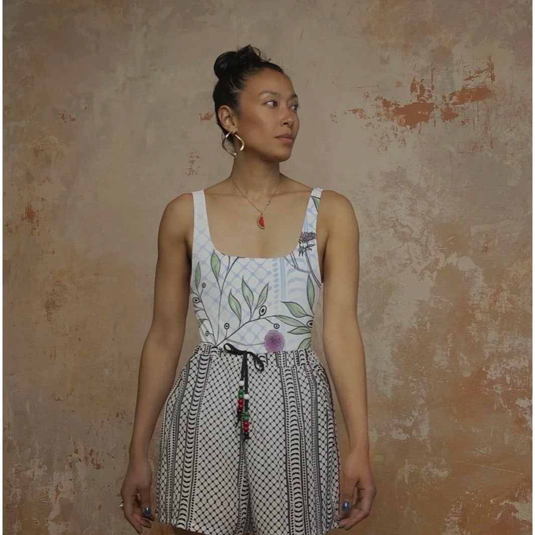 ANZ OLIVE ONE-PIECE SWIMSUIT