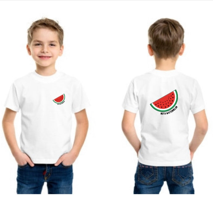 This Is Not A Watermelon - Kids Tshirt - White