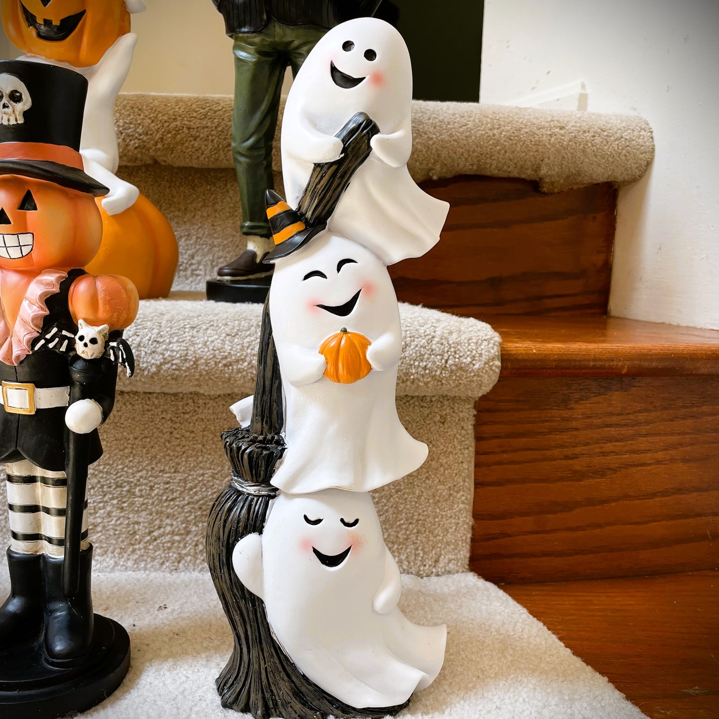 Ghosts with Broom Table Tower