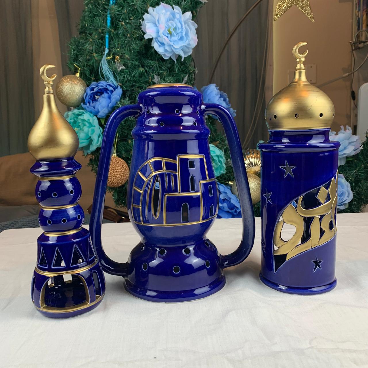 Ceramic Glaze Mathaneh Arabic Letters