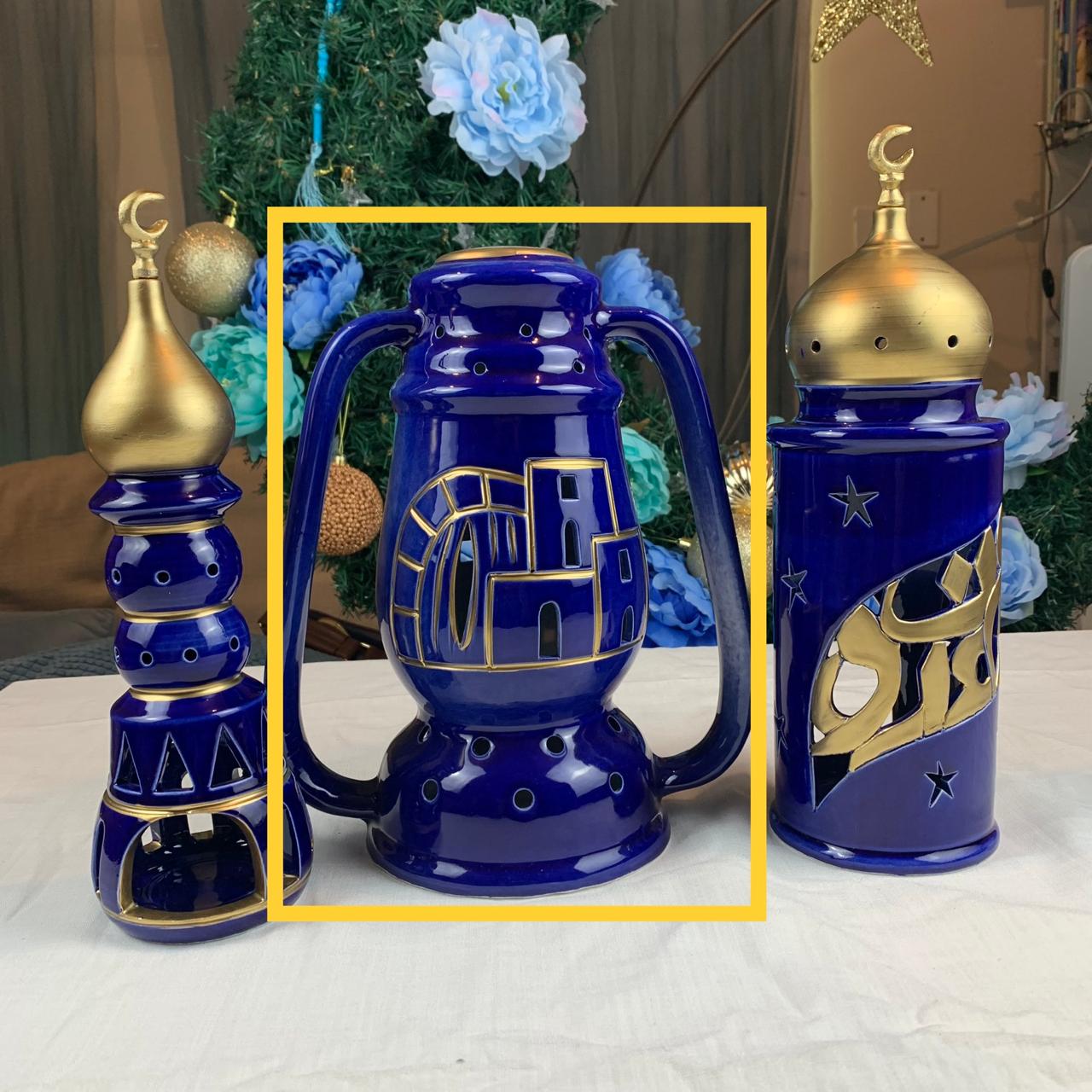 Ceramic Glazed Lantern