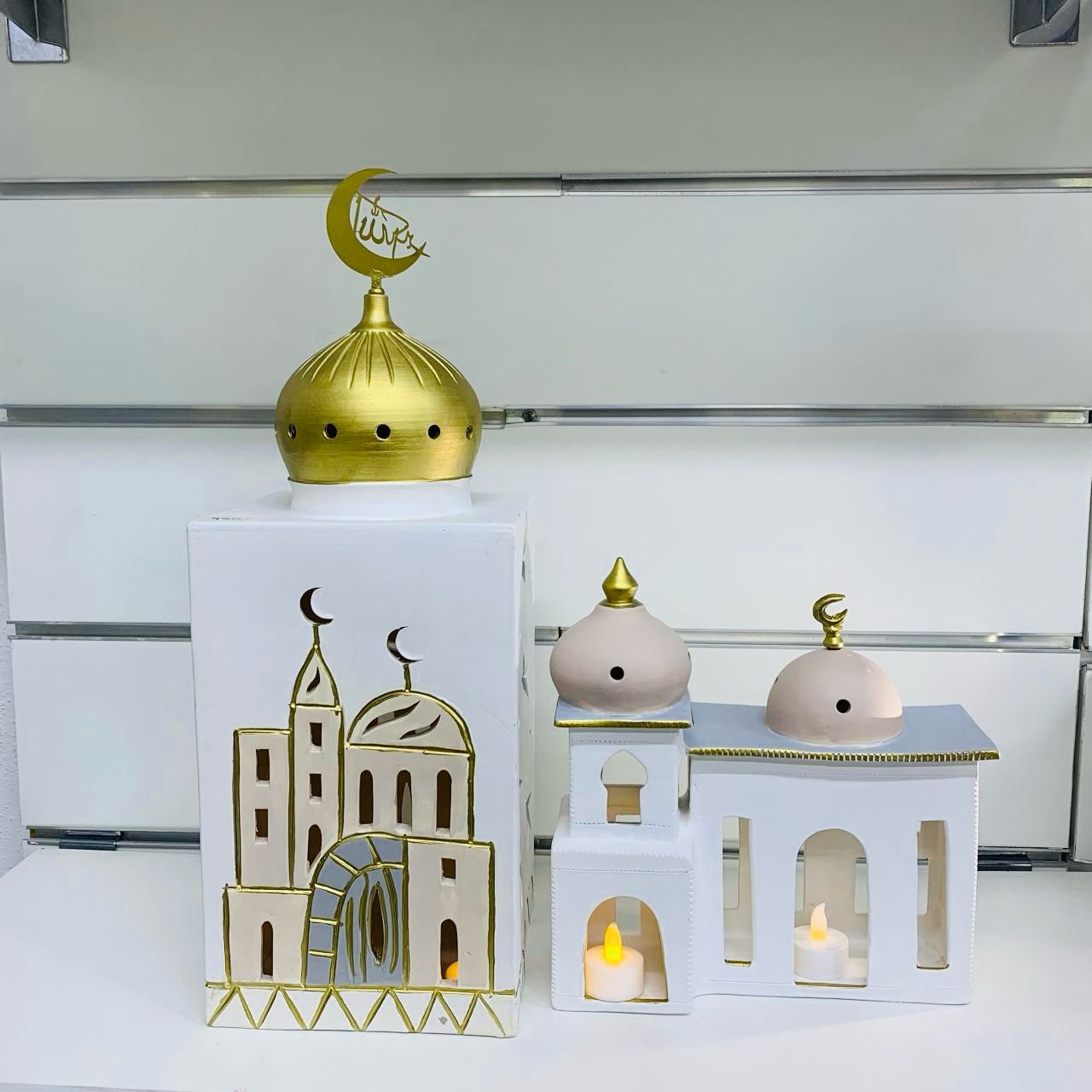 Ramadan Masjid Ceramic Prism Manara - Large
