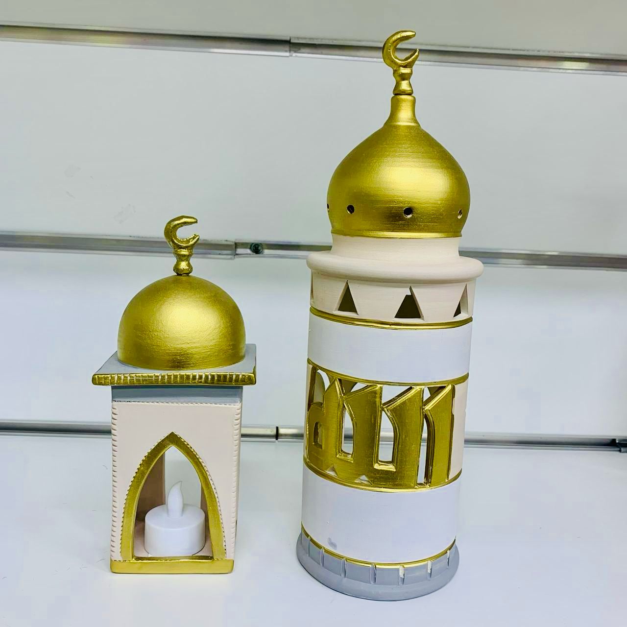 Mathaneh Ramadan Deco Peach , Blue & Gold