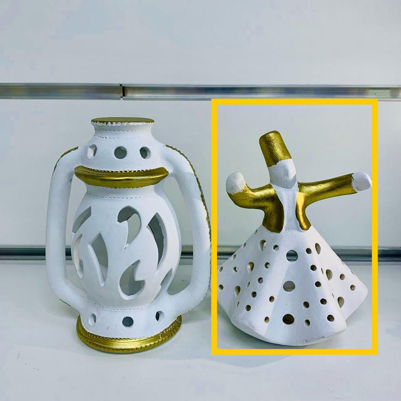 Dancing Darwish with Candle holder