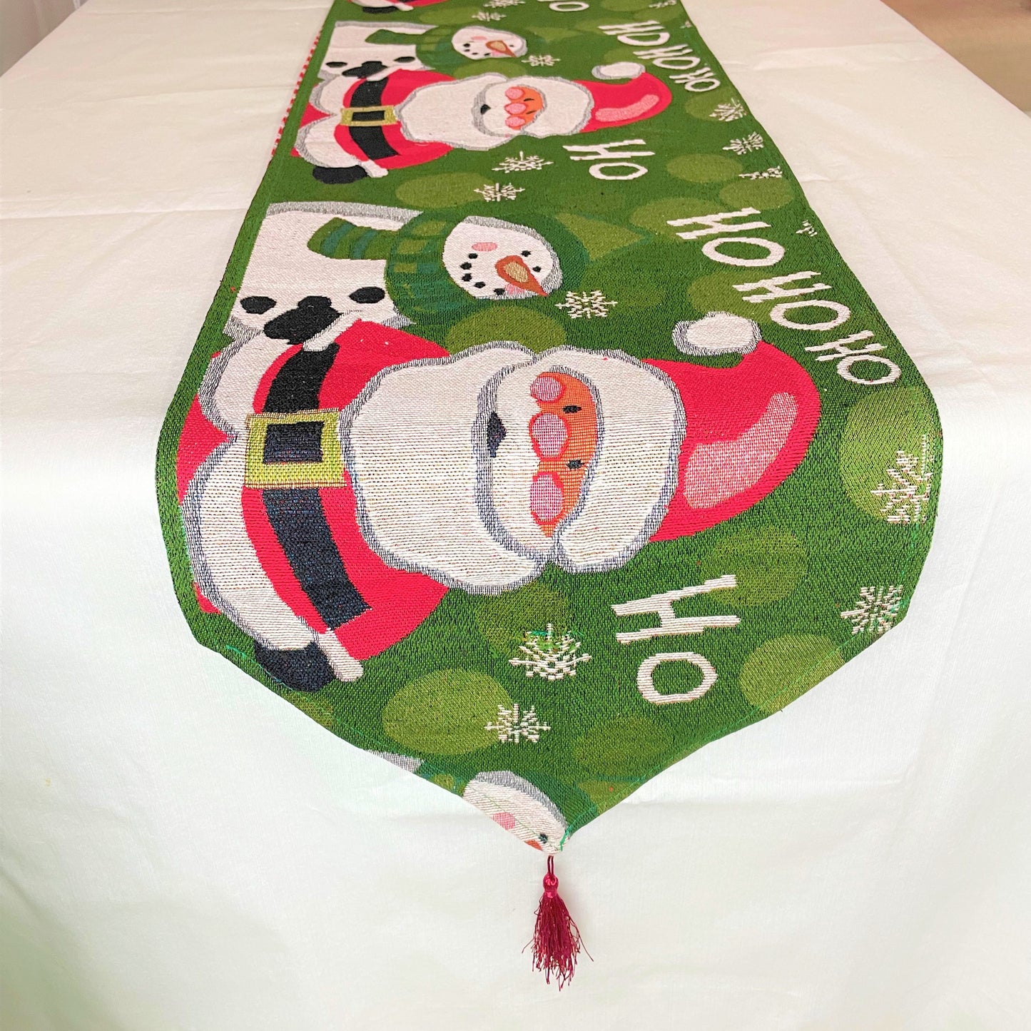 Ho Ho Ho Christmas Table Runner - 180cm
