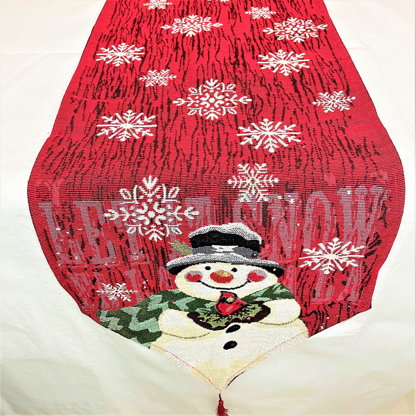 Snowman Table Runner - 183cm