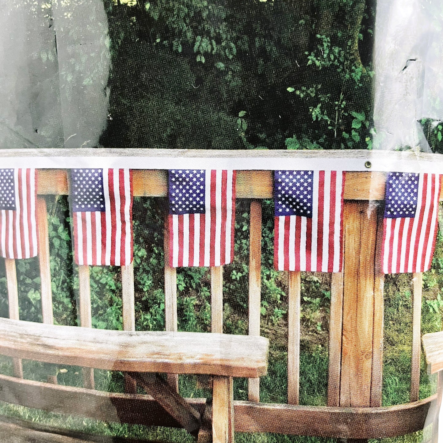 American Flag Garland