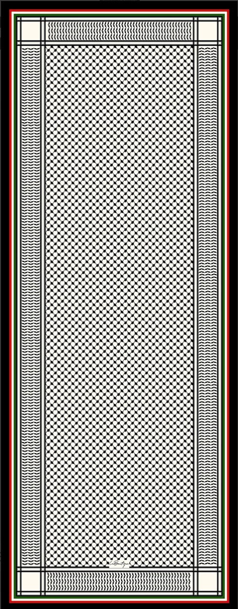 KEFIYE HERBAL/ PLANT SHAWL