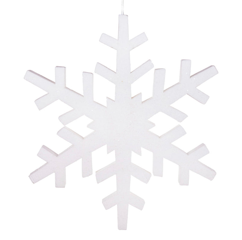 White out door glitter Snow Flake
