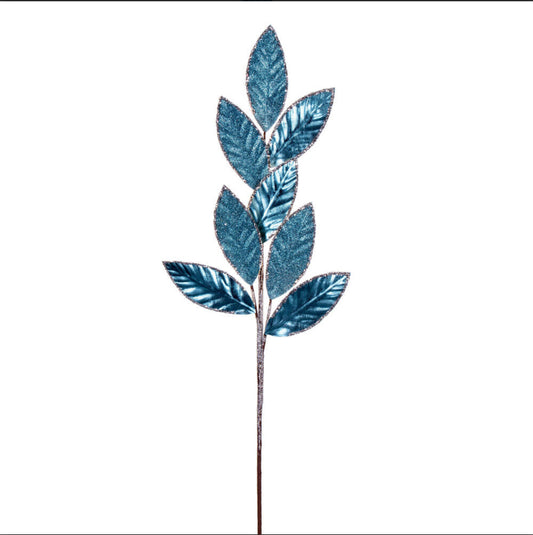 Baby blue  Metal Leaf Glitter Spry
