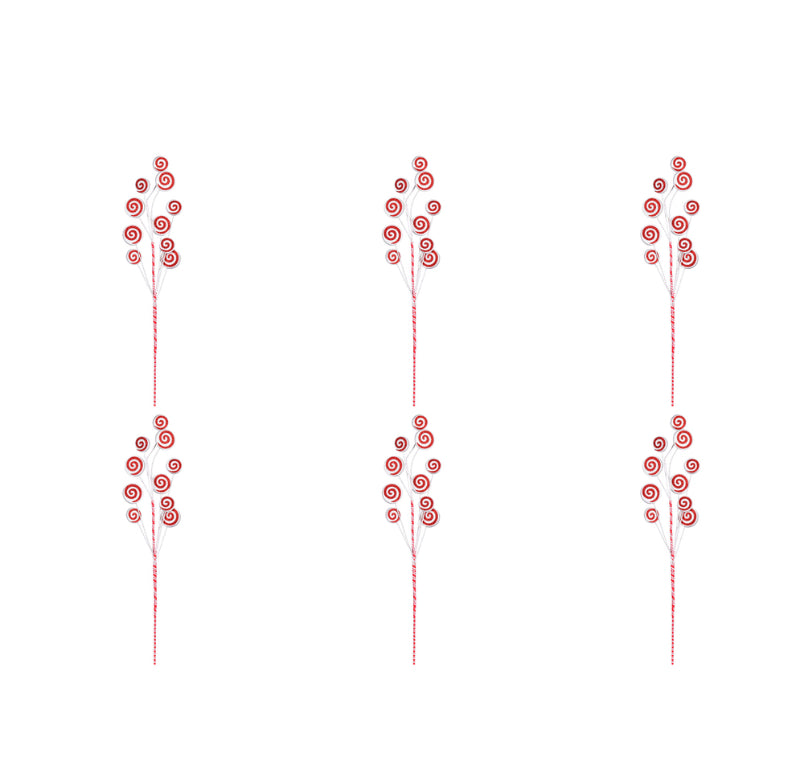 Red/white Swirl spry