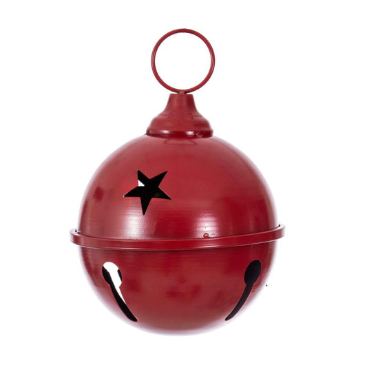 Red Iron Bell Ornament