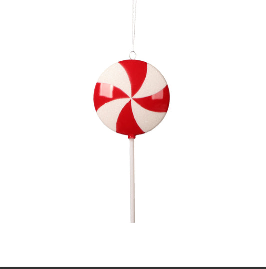 Red/White Candy Lollipop