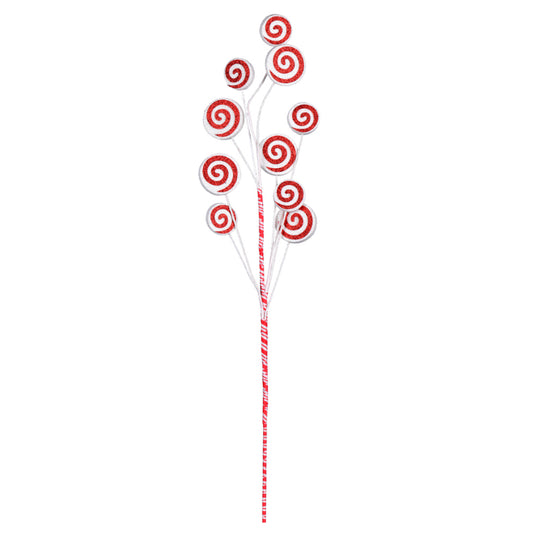 Red/white Swirl spry