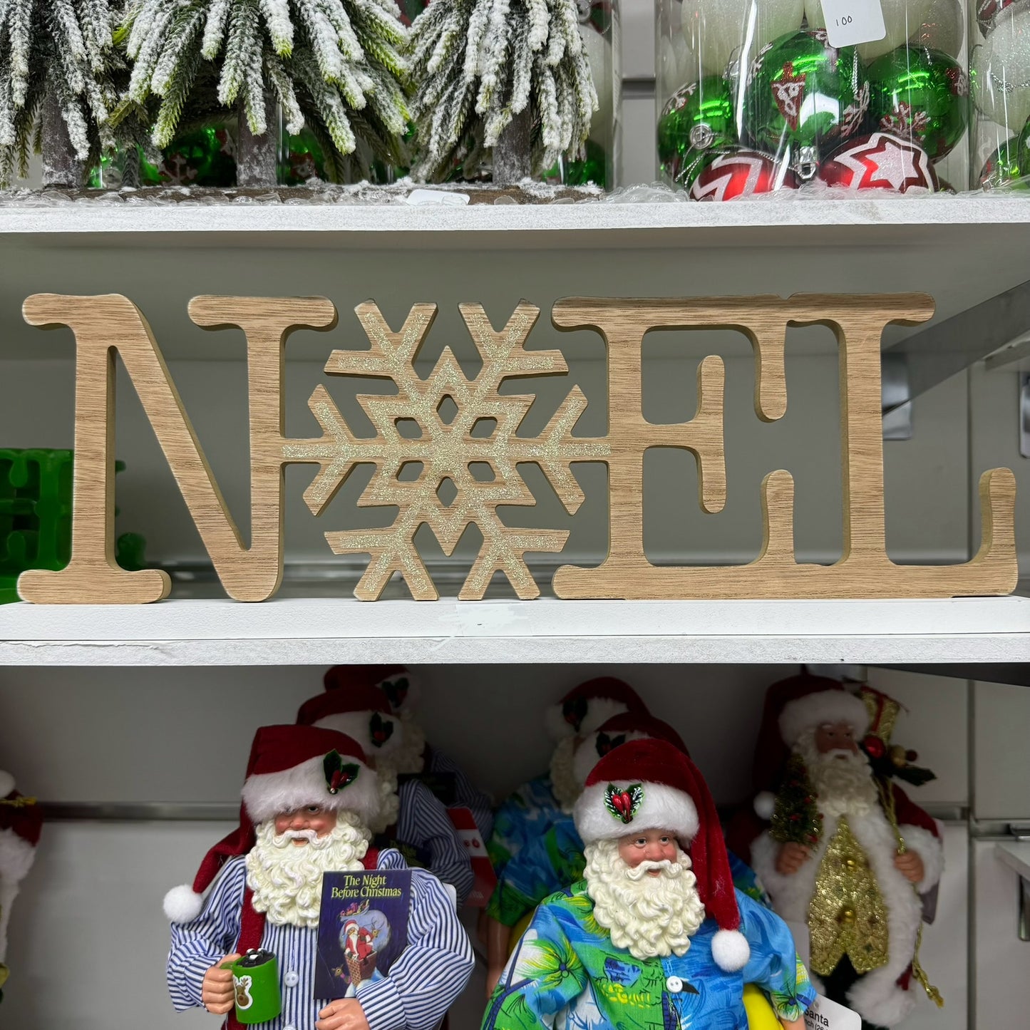 Noel MDF Table Sign - Lg