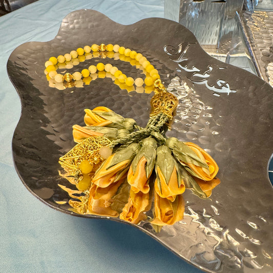 Rosary - Yellow
