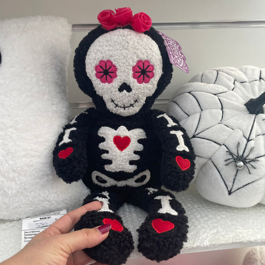 Dia De Los Muertes Skeleton Pillow