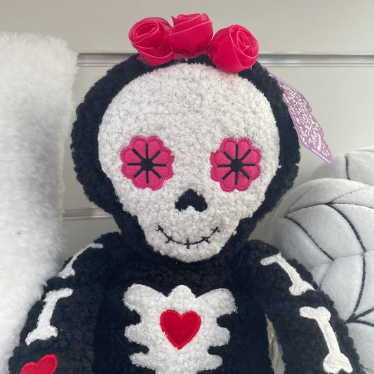 Dia De Los Muertes Skeleton Pillow