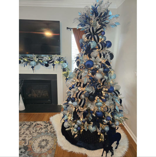 Baby Blue Mercury Lined Ball