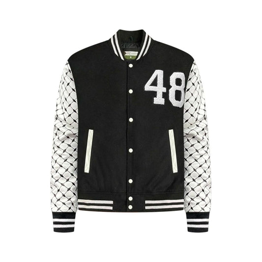 WE WILL RETURN VARSITY
JACKET/ ALANA HADID X ANZ
