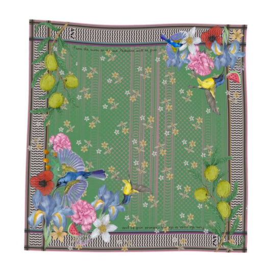 MY MEDJOUL DATE SILK SCARF