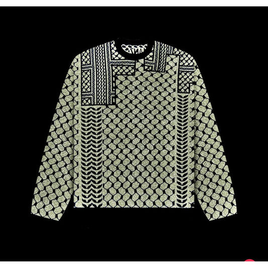 REFELCTIVE 3M KEFFIYEH
SWEATER