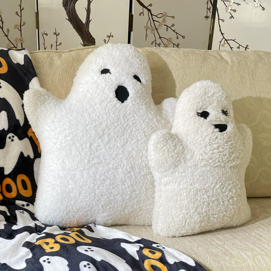 White Ghost Pillow