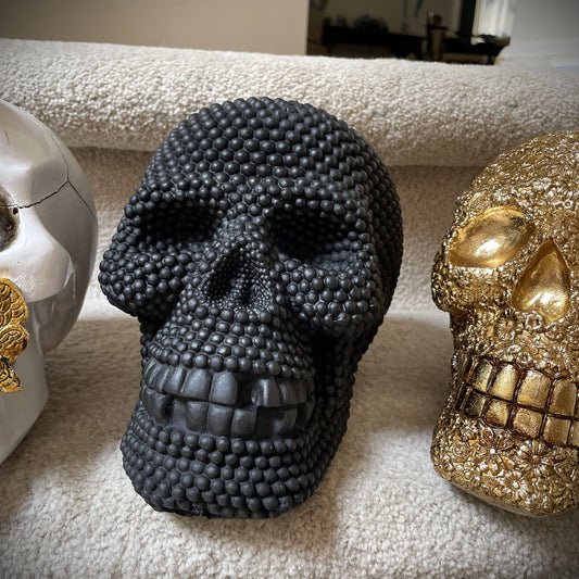 Black Pearly Skull