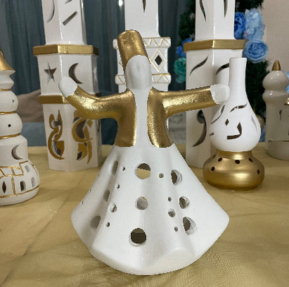Dancing Darwish with Candle holder