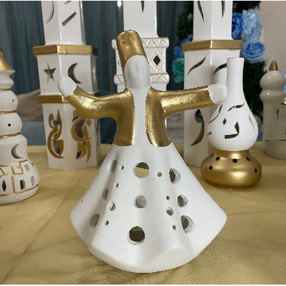 Dancing Darwish with Candle holder