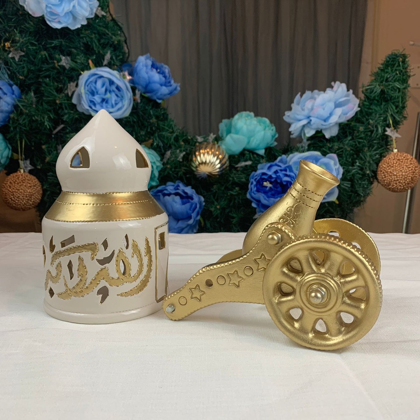 Small Mosque With Candle