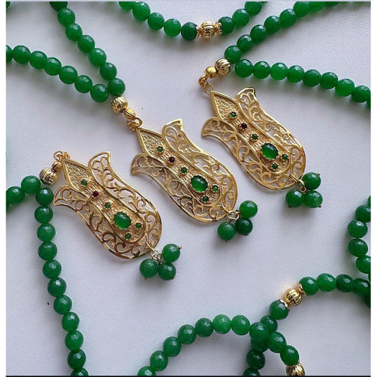 Rosary - Emerald Green