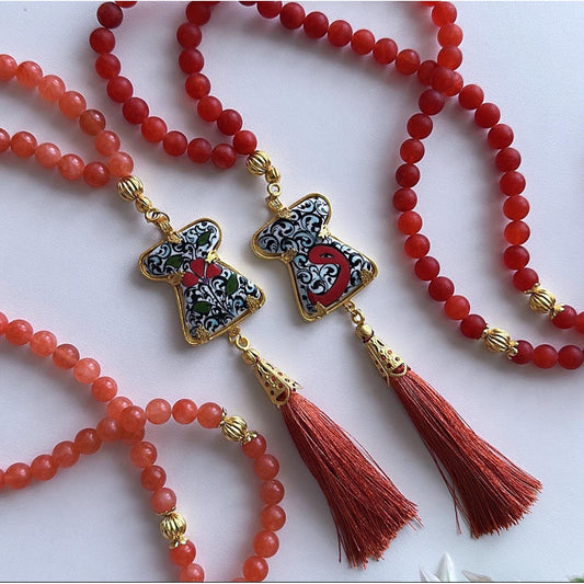 Rosary - Red- Kaftan