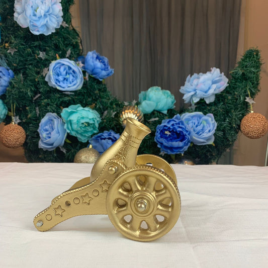 2 -  Ceramic Canon - White & Gold