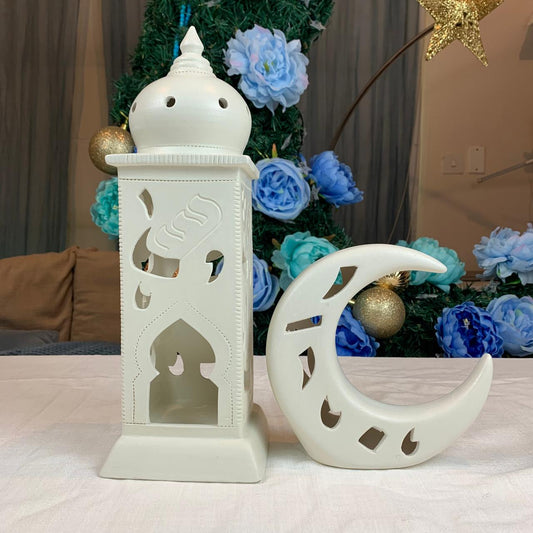2 -   Ceramic Moon - White