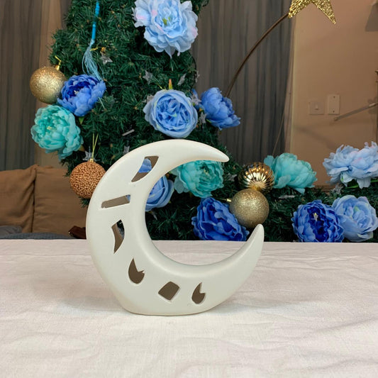 2 -   Ceramic Moon - White