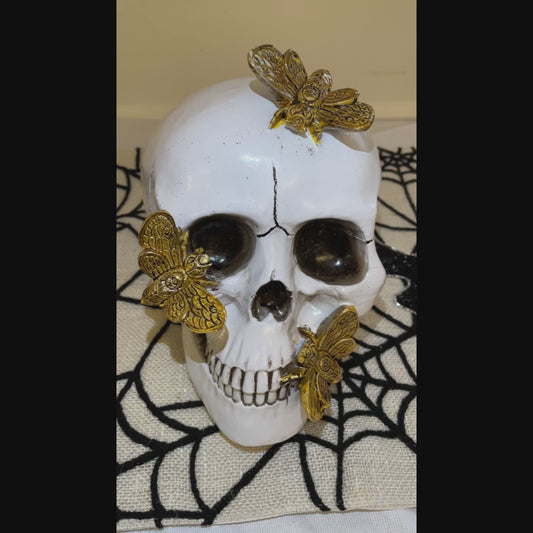 Skull with Bees