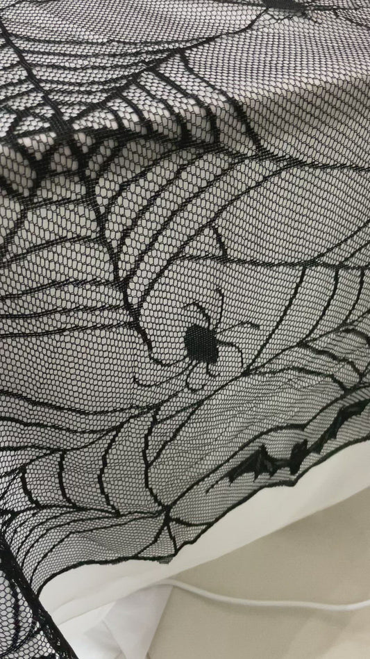 Large Rectangular Halloween Tablecloth