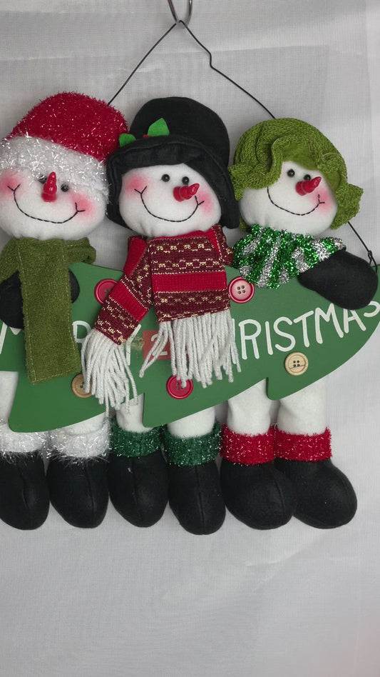 Snowmen Wreath