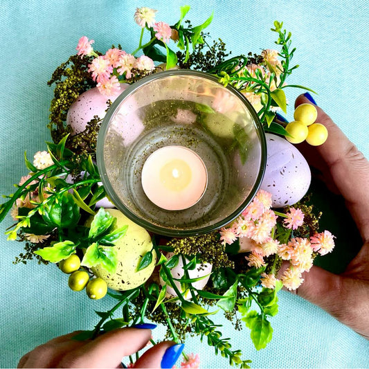 Easter Candle Holder
