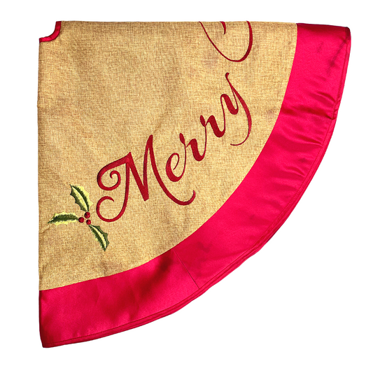 Merry Christmas Tree Skirt