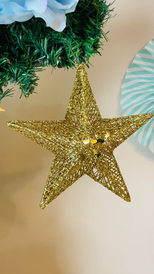 Floral Ramadan Crescent Tree - Blue