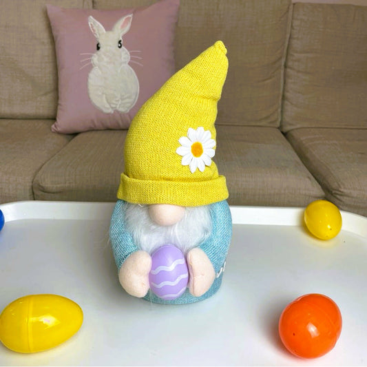 Easter Gnome - Blue & Yellow