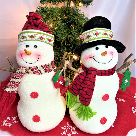 Plush Snowman