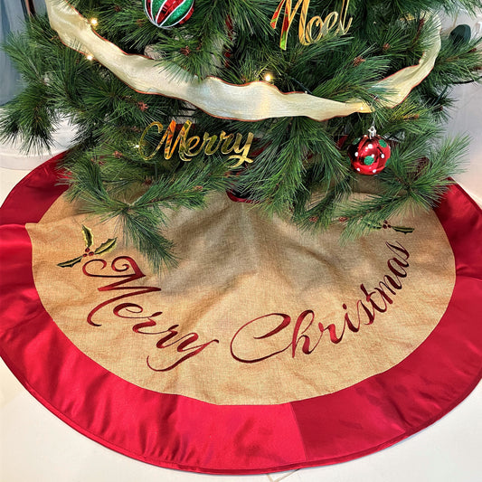 Merry Christmas Tree Skirt