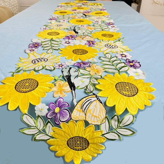 Floral Table Runner