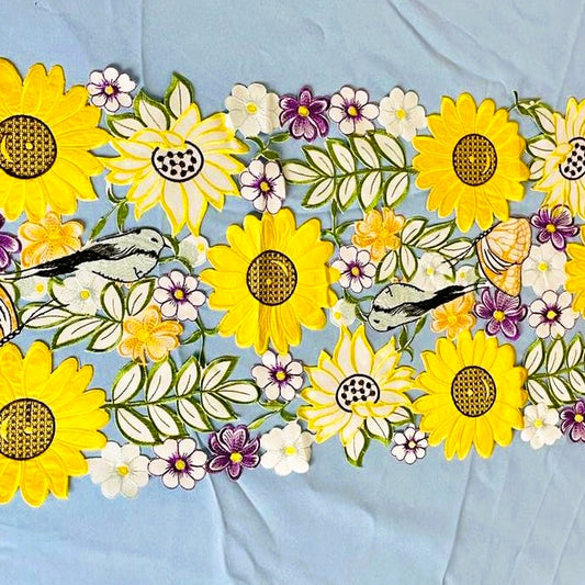 Floral Table Runner